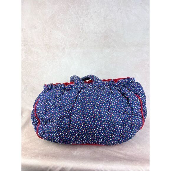 Vintage Patchwork Quilted Purse Handbag Sewing Bag - Picture 3 of 13